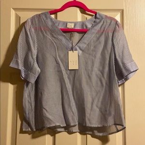 Breezy striped shirt, size M